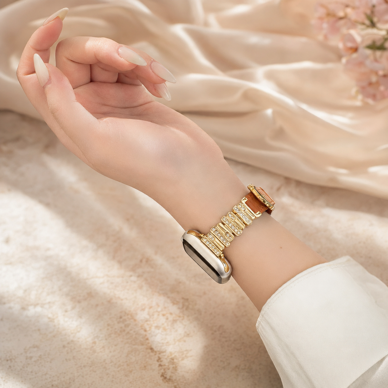 רצועת עור יוקרתית ל־ Apple Watch | ELEGANZA