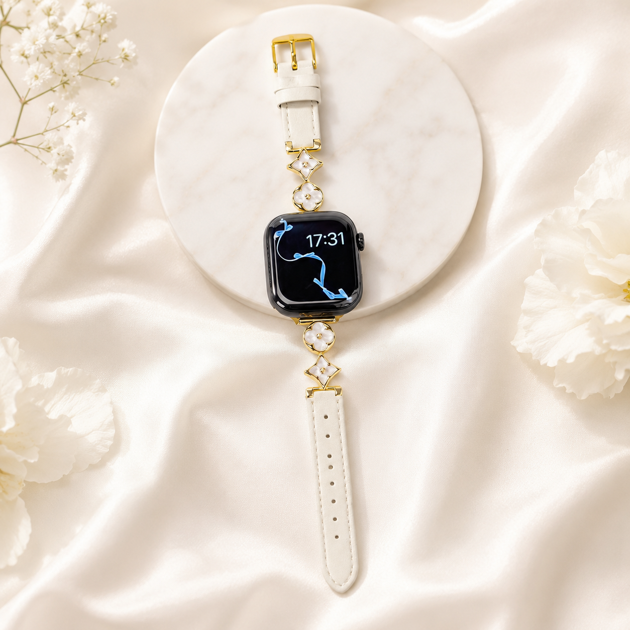 רצועת עור VALENTINA ל־Apple Watch