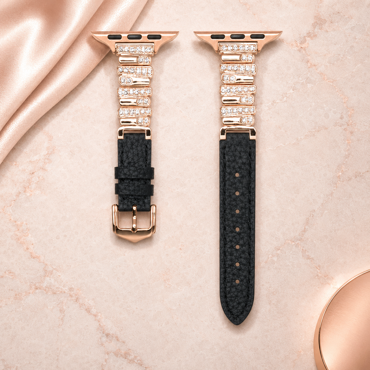 רצועת עור יוקרתית ל־ Apple Watch | ELEGANZA