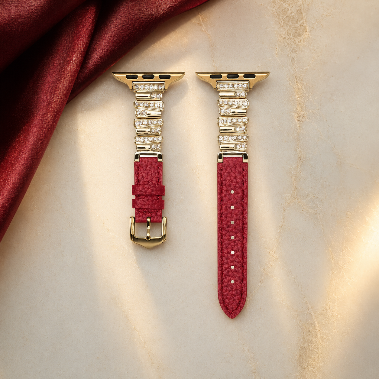 רצועת עור יוקרתית ל־ Apple Watch | ELEGANZA