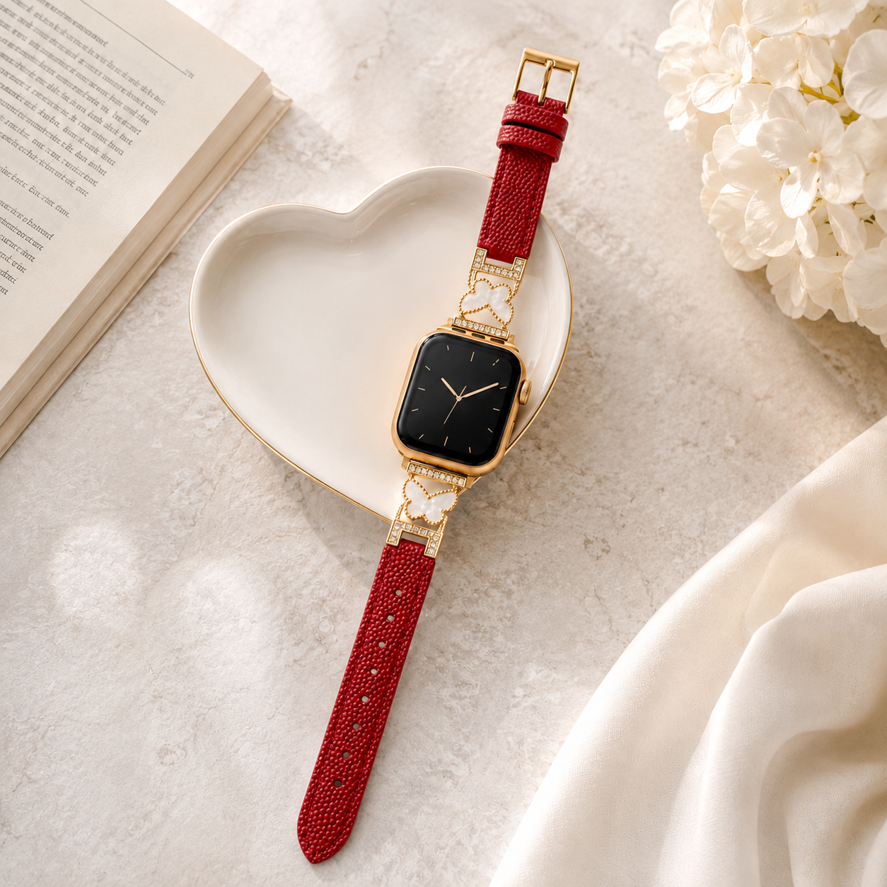 רצועת עור MARABELLA ל־Apple Watch