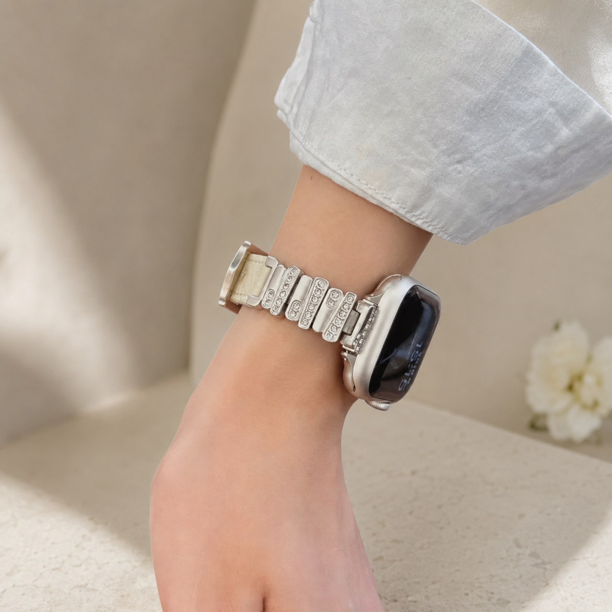 רצועת עור יוקרתית ל־ Apple Watch | ELEGANZA