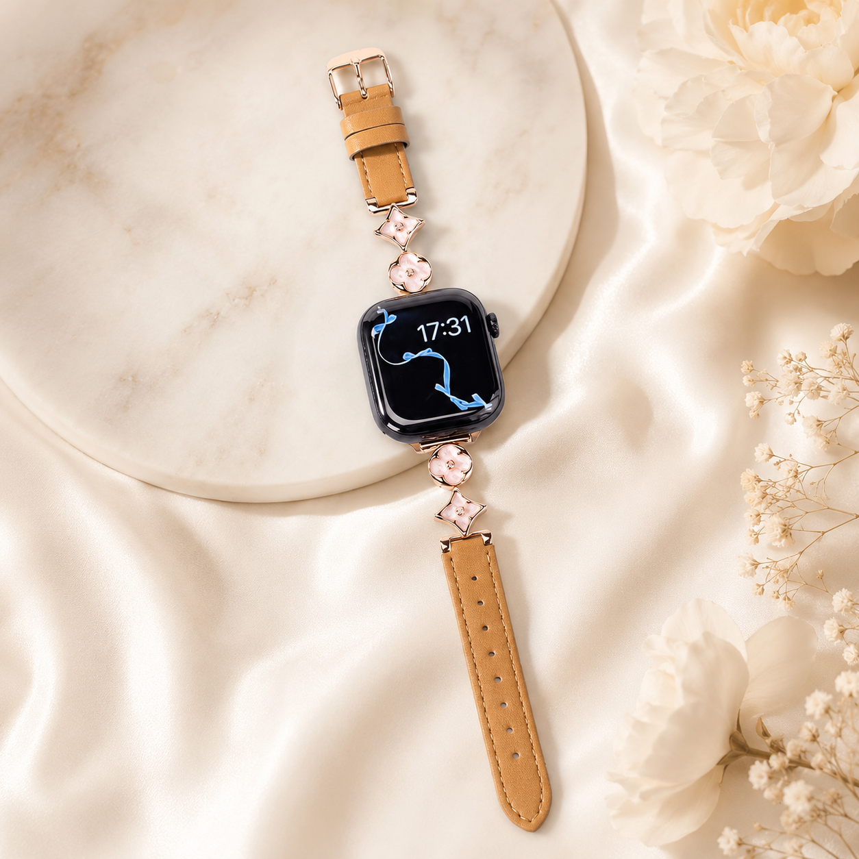 רצועת עור VALENTINA ל־Apple Watch