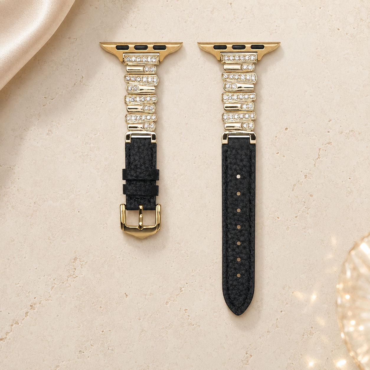 רצועת עור יוקרתית ל־ Apple Watch | ELEGANZA